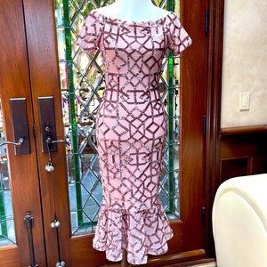 Luxury couture dress